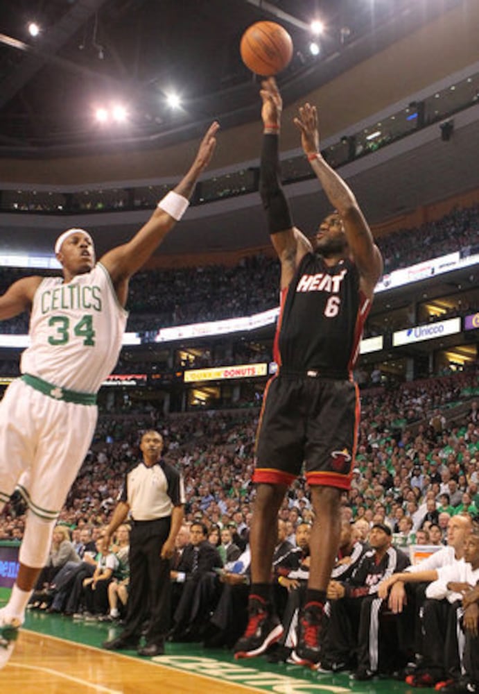 Celtics spoil James' Heat debut