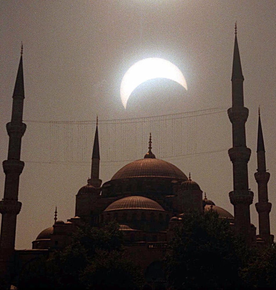 Eclipses past