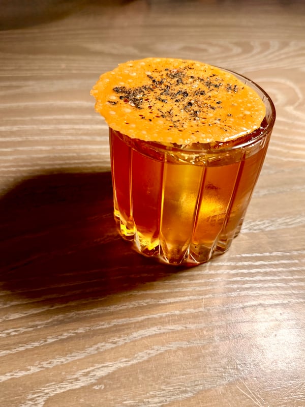 Firewalker at Avize in Westside delights with earthy depth and complements the restaurant's alpine-focused menu. (Angela Hansberger for The Atlanta Journal-Constitution)