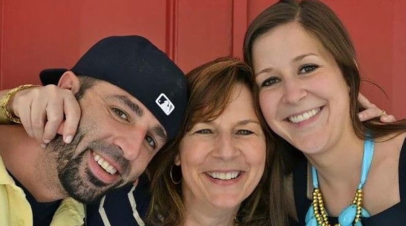 Nick Carusillo (from left) is shown with his mother, Tina Carusillo and sister, Jessica Long, in this family photo. (Photo courtesy Carusillo family)
