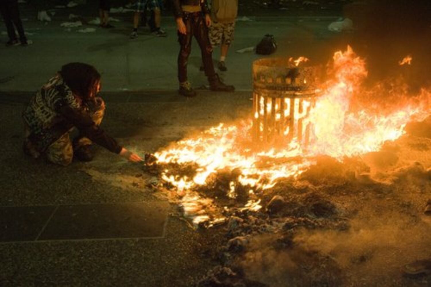Riots in Vancouver after Stanley Cup loss
