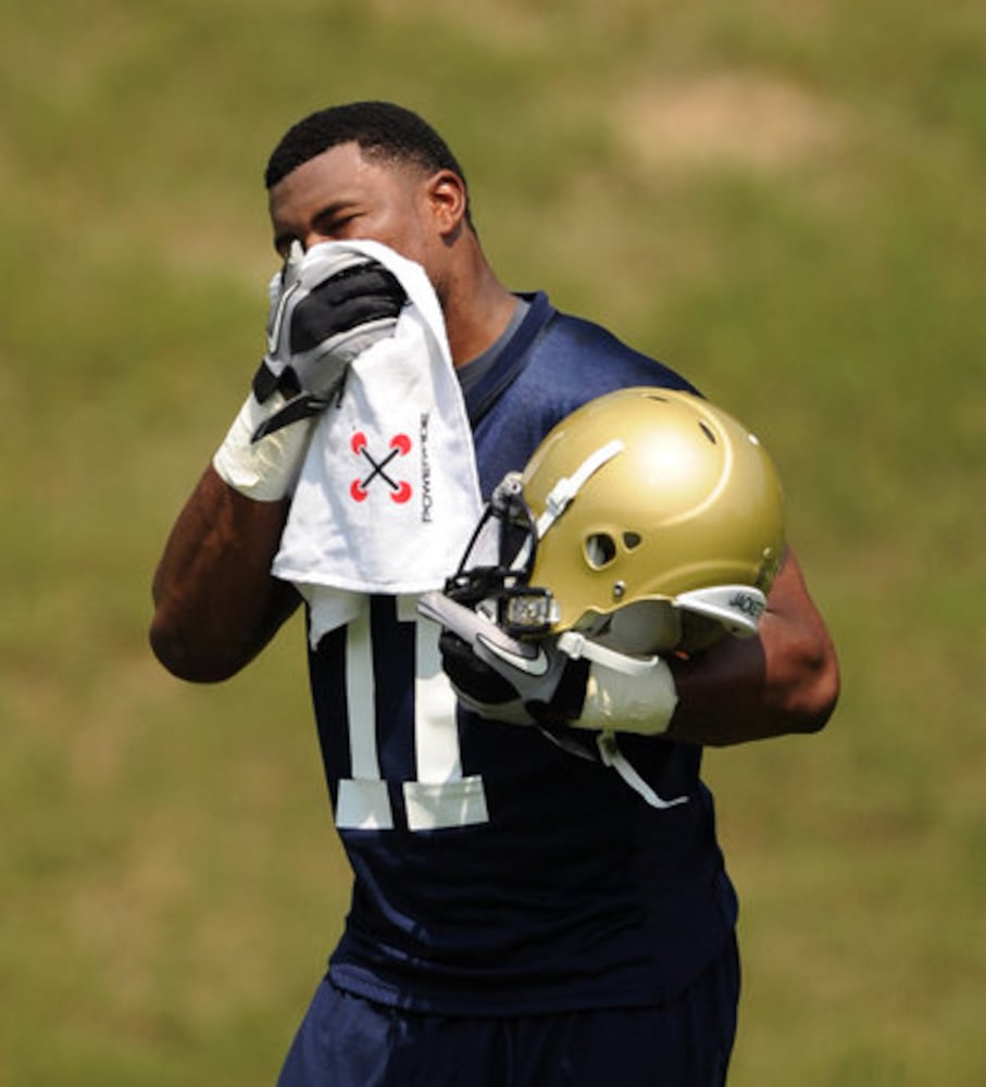 Georgia Tech begins fall football practice