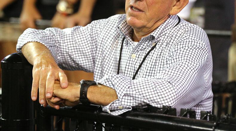 Georgia athletic director Greg McGarity.    Curtis Compton/ccompton@ajc.com