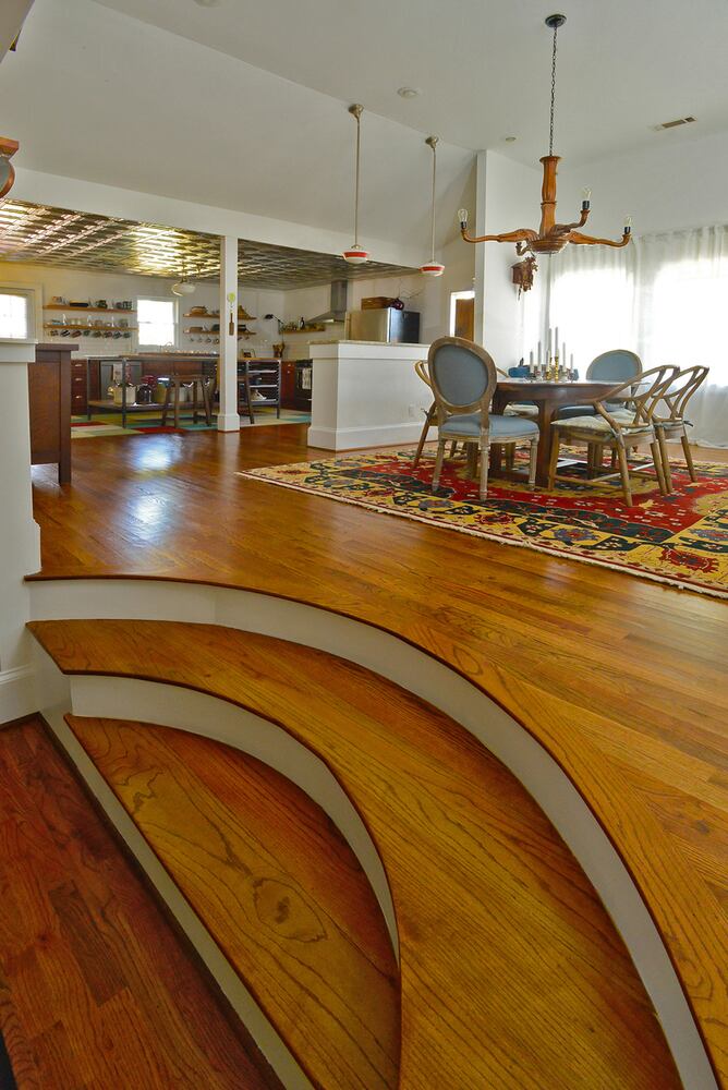 Sunken living room