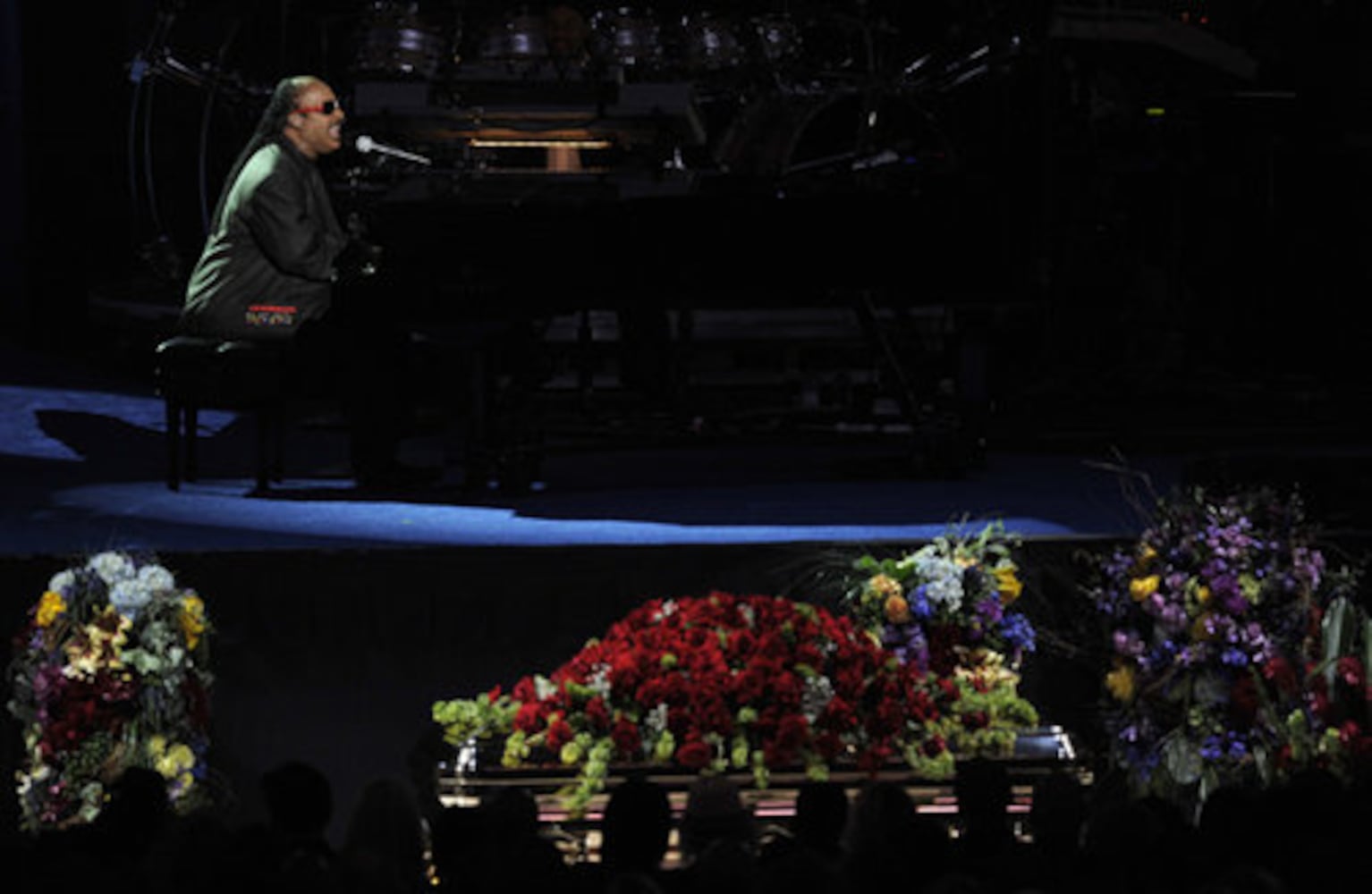 The Michael Jackson memorial service