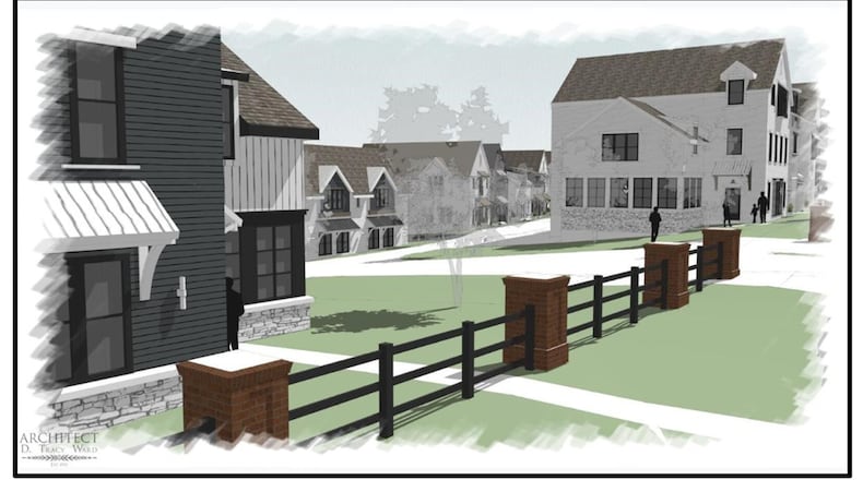 Bajun American Properties has proposed 54 condominium units for 8.46 acres on Bethany Bend north of McGinnis Ferry Road in Milton. CITY OF MILTON