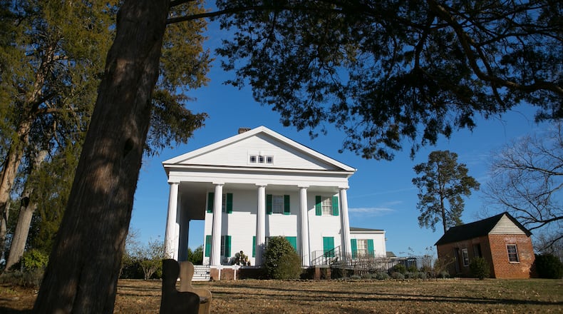 Barrington Hall is an 1839 Greek Revival-style mansion built as the residence of Barrington King.
