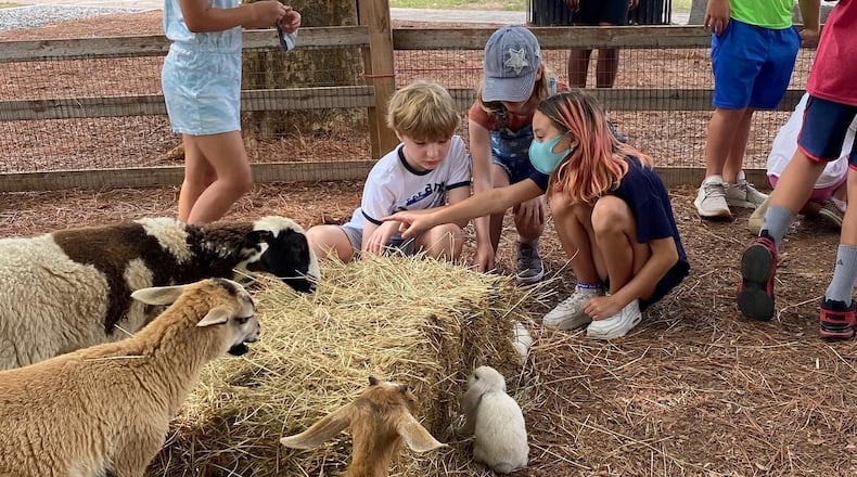 A variety of activities are planned for children ages 7 to 12 during Camp Flashback, meeting weekly in Dunwoody during June and July. (Courtesy of Dunwoody Preservation Trust)