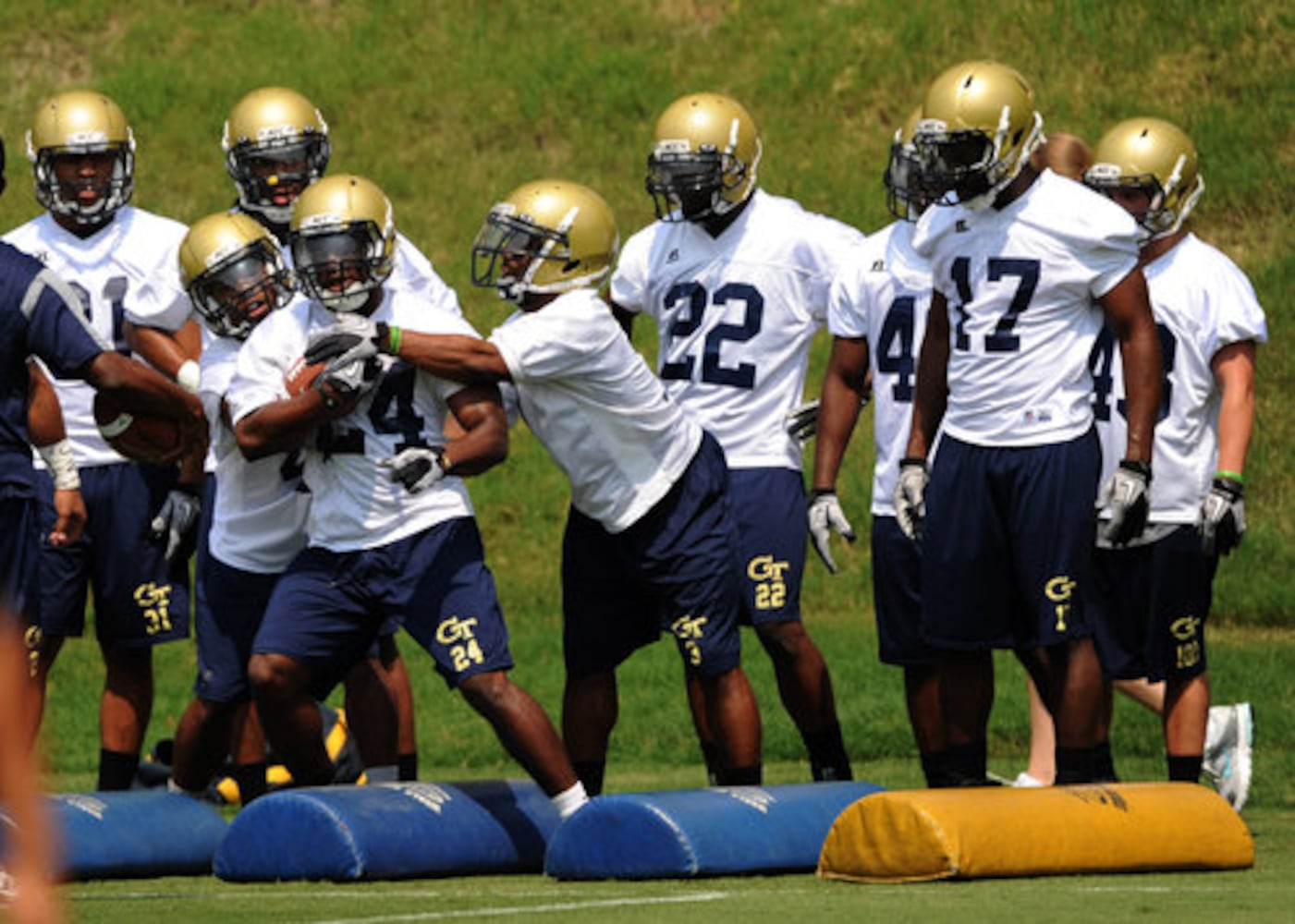 Georgia Tech begins fall football practice