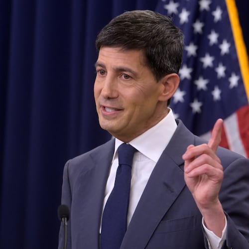 Federal Reserve Chairman Kevin Warsh speaks during a news conference following the Federal Open Market Committee meeting, Wednesday, June 17, 2025, in Washington. (AP Photo/Rod Lamkey, Jr.)