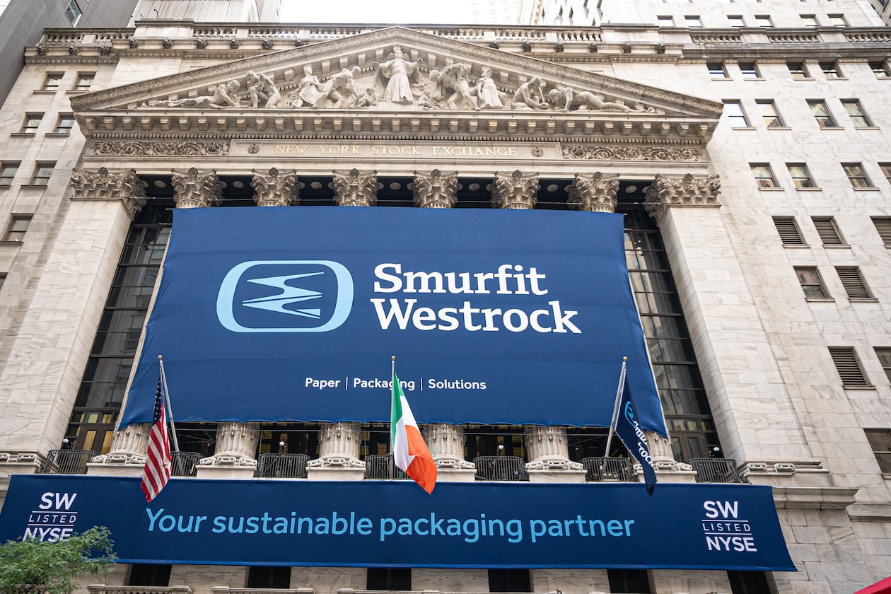 Smurfit Westrock, which has its U.S. operations in Sandy Springs, makes a range of paper-based packaging products. (Courtesy of Smurfit Westrock)