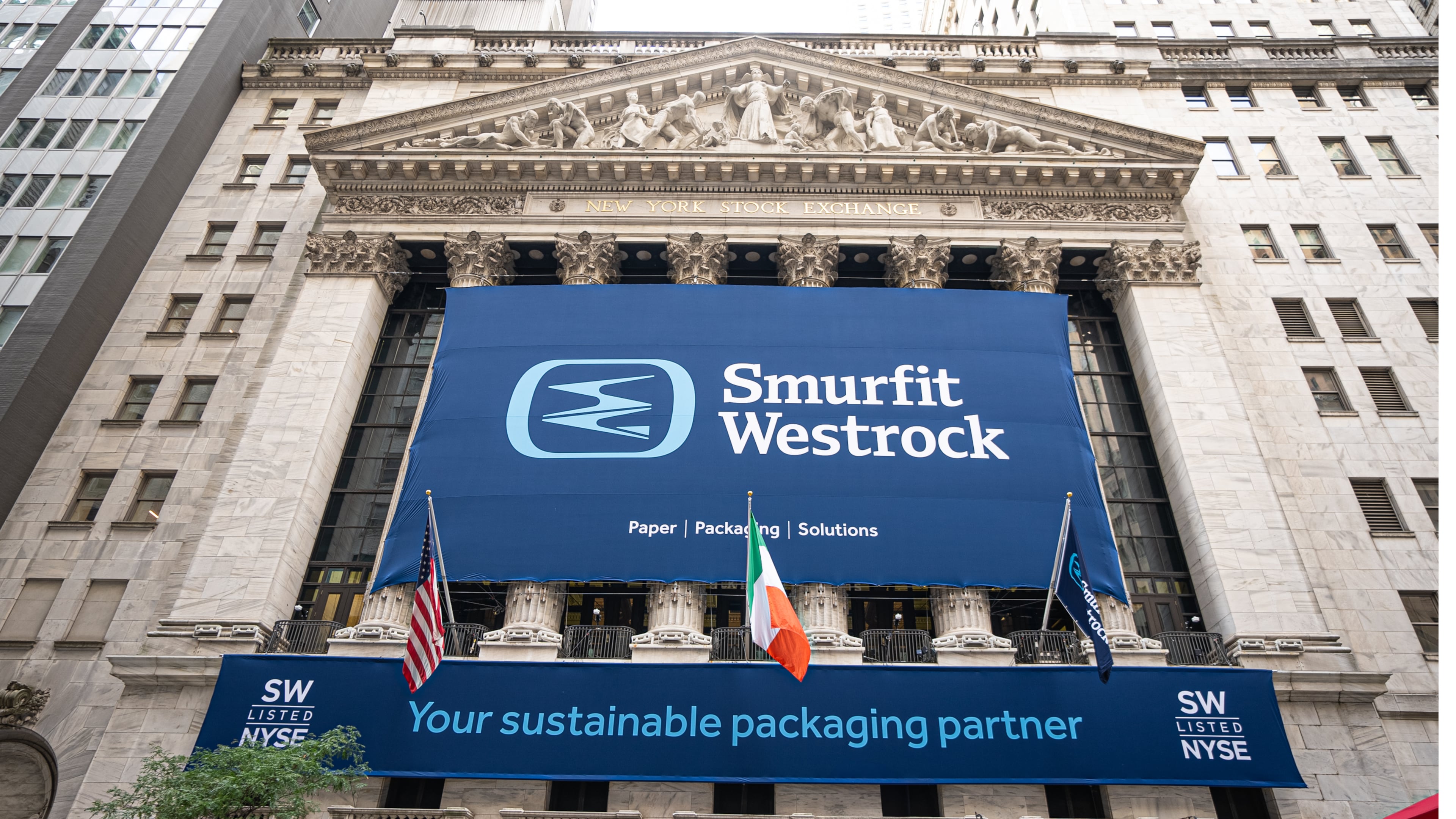 Smurfit Westrock, which has its U.S. operations in Sandy Springs, makes a range of paper-based packaging products. (Courtesy of Smurfit Westrock)