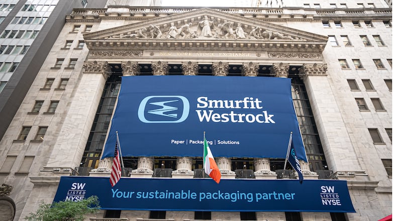 Smurfit Westrock, which has its U.S. operations in Sandy Springs, makes a range of paper-based packaging products. (Courtesy of Smurfit Westrock)