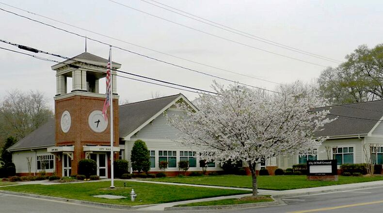 The Ball Ground City Hall has reopened for public business, though with reduced staffing and a requirement for visitors to wear face masks. CITY OF BALL GROUND via Facebook