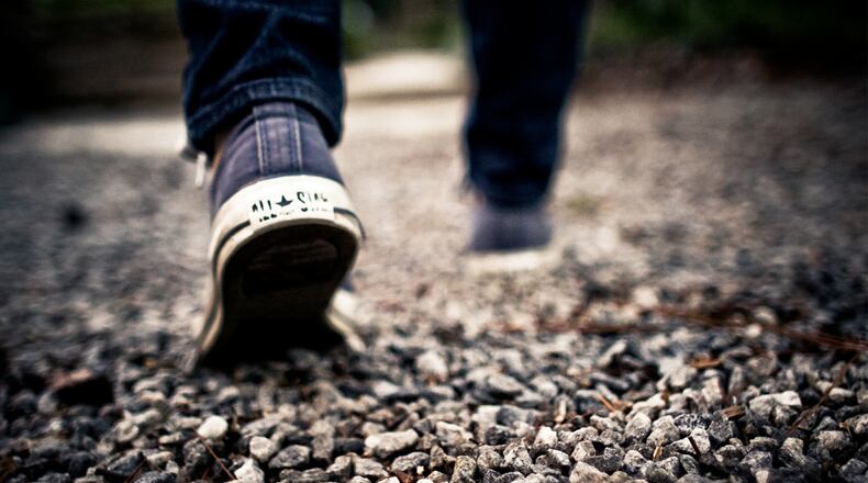 FILE PHOTO: An Ohio high school senior dropped 115 pounds by walking to school every day for three days.