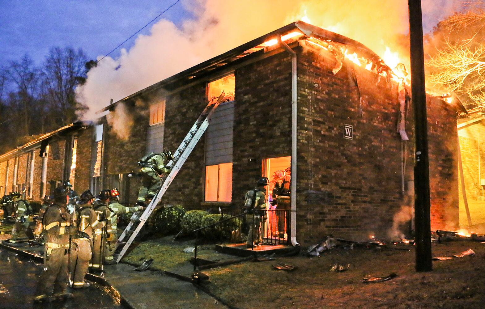 Into the fire