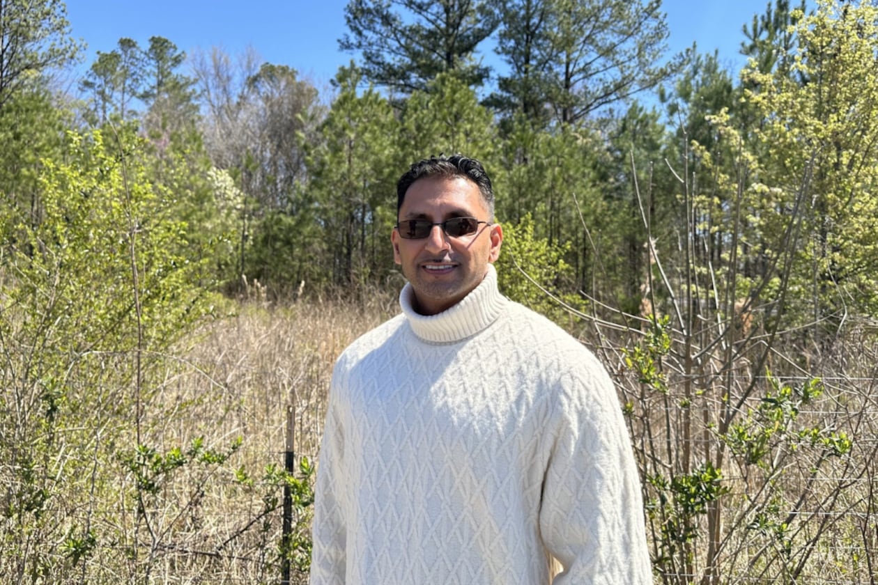 Sonny Bharadia, who spent more than two decades behind bars for a 2001 crime he did not commit, is suing the small town of Thunderbolt and the two law enforcement officers who handled his case. (Courtesy of Georgia Innocence Project)