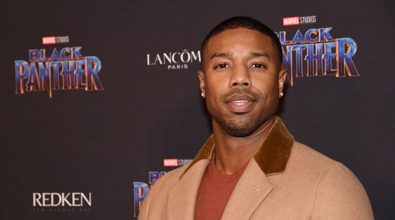 NEW YORK, NY - FEBRUARY 12: Michael B. Jordan attends the Marvel Studios Black Panther Welcome to Wakanda New York Fashion Week Showcase at Industria Studios on February 12, 2018 in New York City. (Photo by Jamie McCarthy/Getty Images for Marvel)