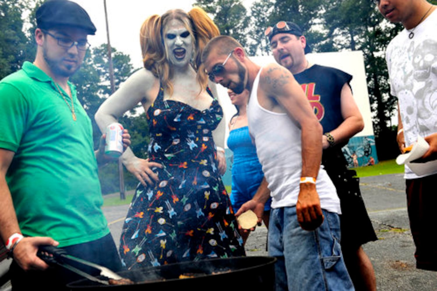 Monster bash at the Starlight Drive-In