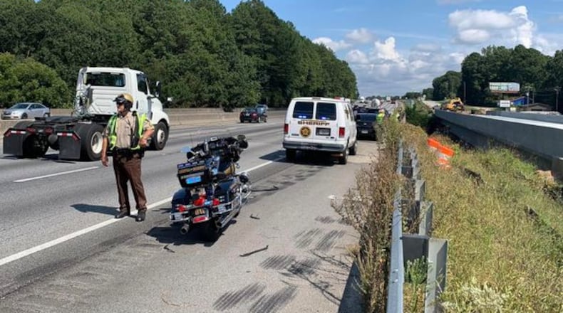 The woman's body was found Monday inside a car along I-20 in Newton County.