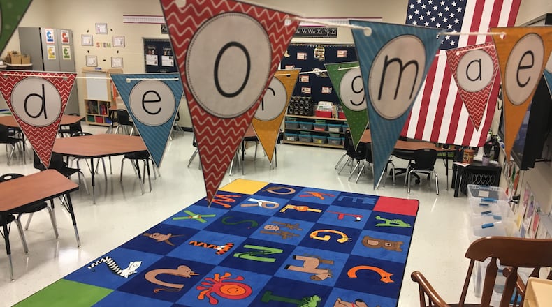 The new Brumby Elementary School had a ribbon-cutting ceremony on Tuesday, July 31, 2018.