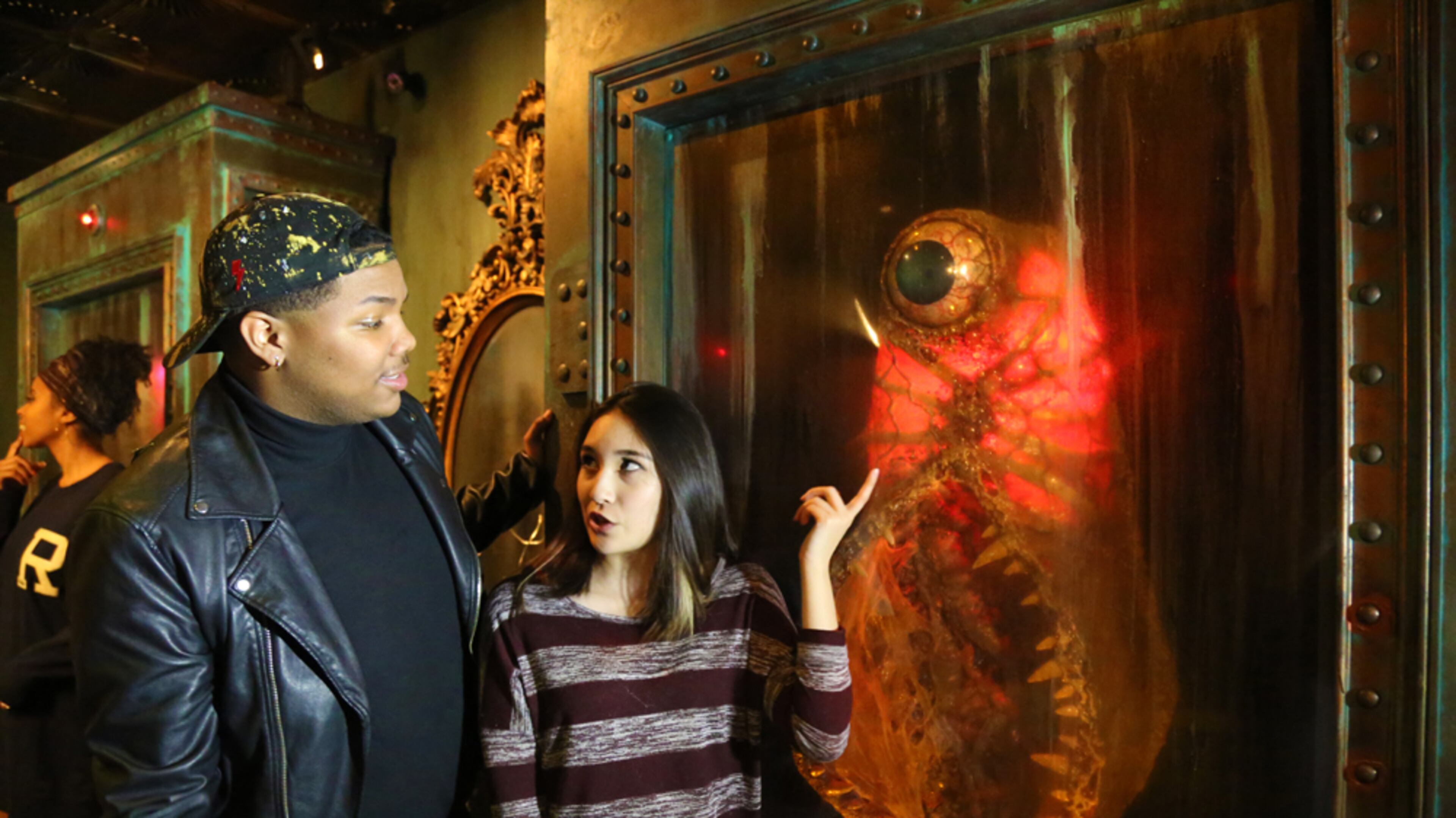 Sure it's only mid-July, but Escape the Netherworld is hosting five themed escape rooms, including one called Haunted that challenges players to defeat the Night Hag. (Courtesy of Escape the Netherworld)