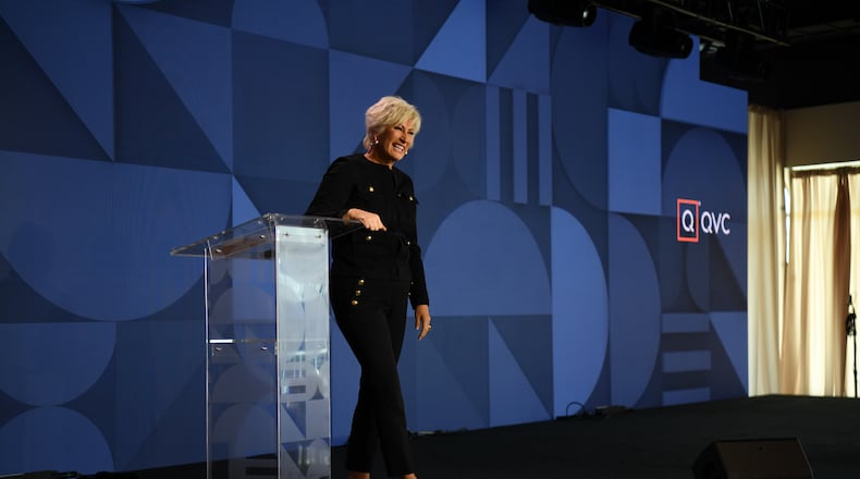 LAS VEGAS, NEVADA - APRIL 24: Kim Gravel attends QVC Brings Together the Q50, All-Female Over 50 Collective at First-Ever Age of Possibility Summit at the Formula One Las Vegas Grand Prix at F1 Grand Prix Plaza on April 24, 2024 in Las Vegas, Nevada.  (Photo by Denise Truscello/Getty Images for QVC)