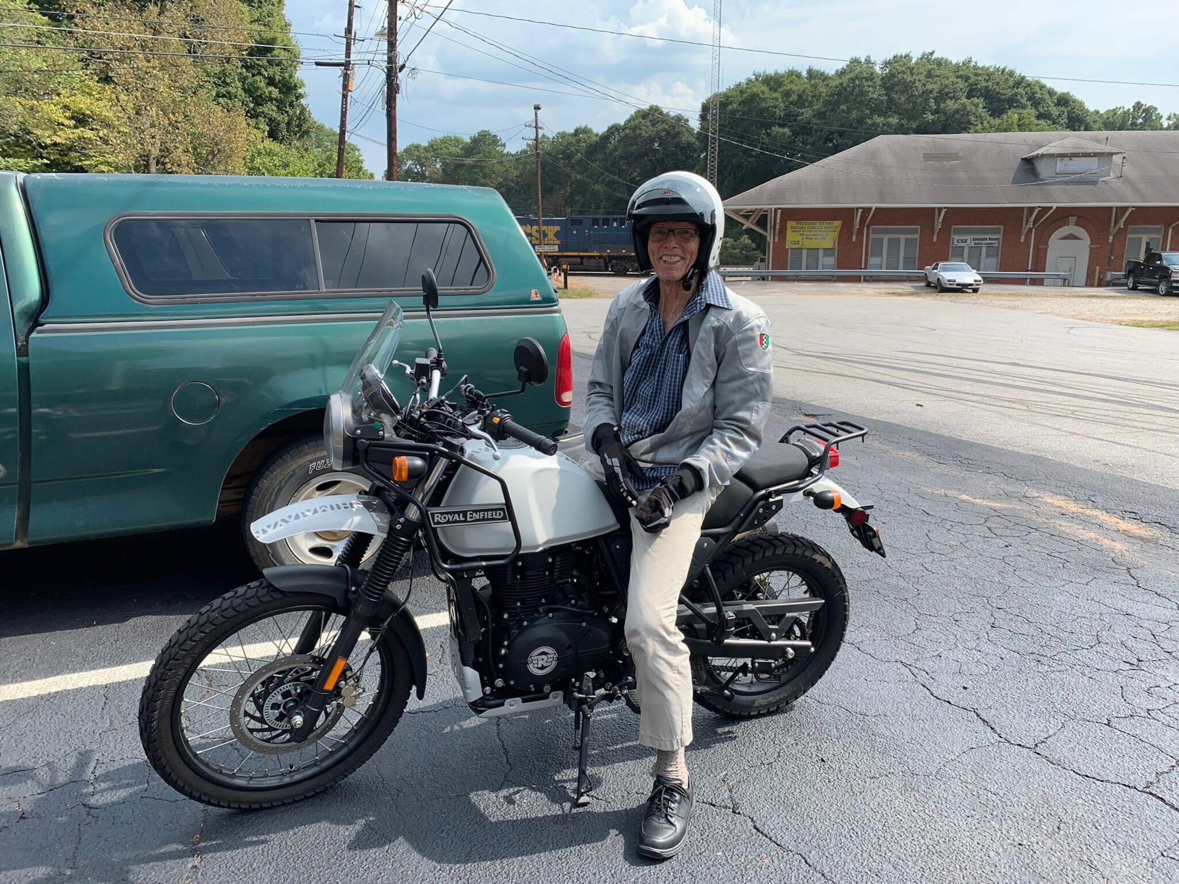 Ken Rosskopf, 85, enjoyed riding motorcycles. (Courtesy)