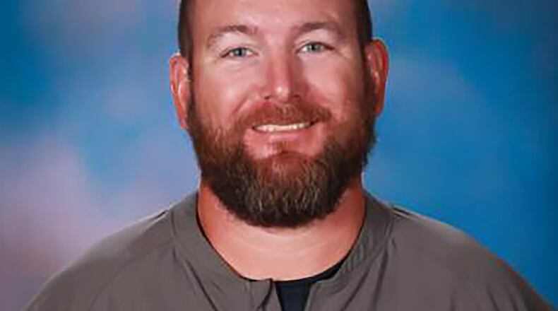 Richard Aspinwall, a football assistant coach and teacher at Apalachee High School in Barrow County, was one of four people killed Wednesday, Sept. 4, 2024. (Barrow County School System website)