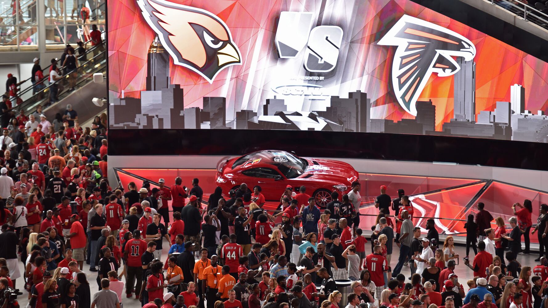 Mercedes-Benz Stadium: Aug. 26, 2017