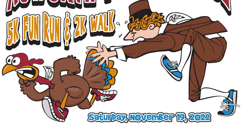 Nov. 19 is when Acworth's benefit Turkey Chase will be held 9-10 a.m. (Courtesy of Acworth)