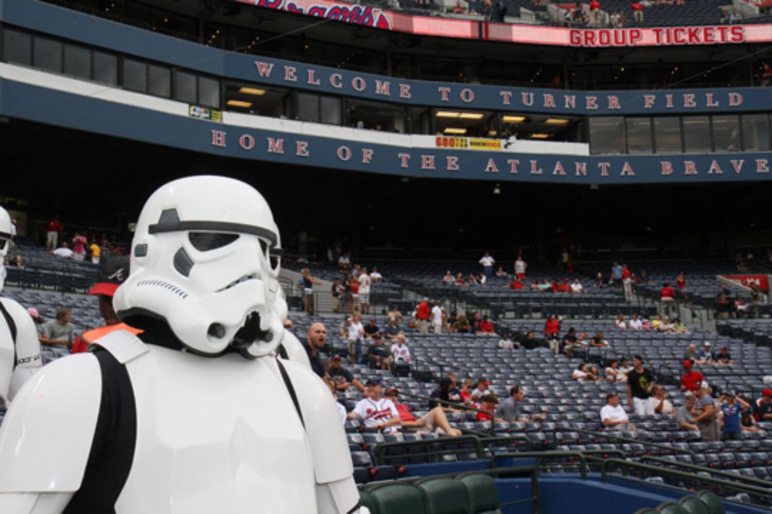 Star Wars night at Turner Field