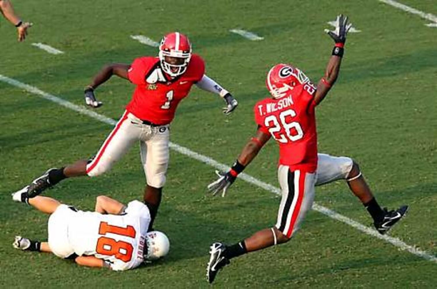 Georgia Bulldogs 35, Oklahoma St. 14 (2007)