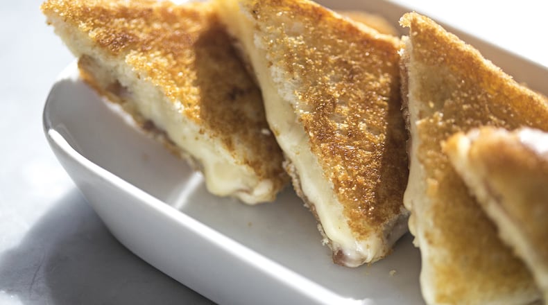 Cooks & Soldiers combines Iberico ham, black truffle mayonnaise and American white cheddar in its bikini sandwich.