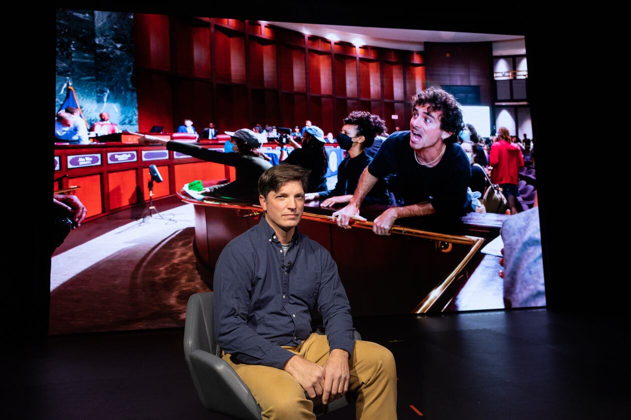 Whenever the University of Georgia took to the football field, photographer Jason Getz was there to chronicle their attempt for a three-peat of the National Championship. From the hopeful start to the SEC loss, Getz was there as part of a two-person UGA team. As an avid follower of all levels of football, he brought depth to this year’s Super 11 coverage, showcasing the state’s top high school football players. His skill extends beyond sports coverage. He plays a vital role in news and features coverage in metro Atlanta, including a marathon day covering the Atlanta City Council vote on the police and firefighter safety training center that ended at 5:30 a.m. Yes, a.m. (Photo of Jason by Arvin Temkar / Arvin.Temkar@ajc.com)