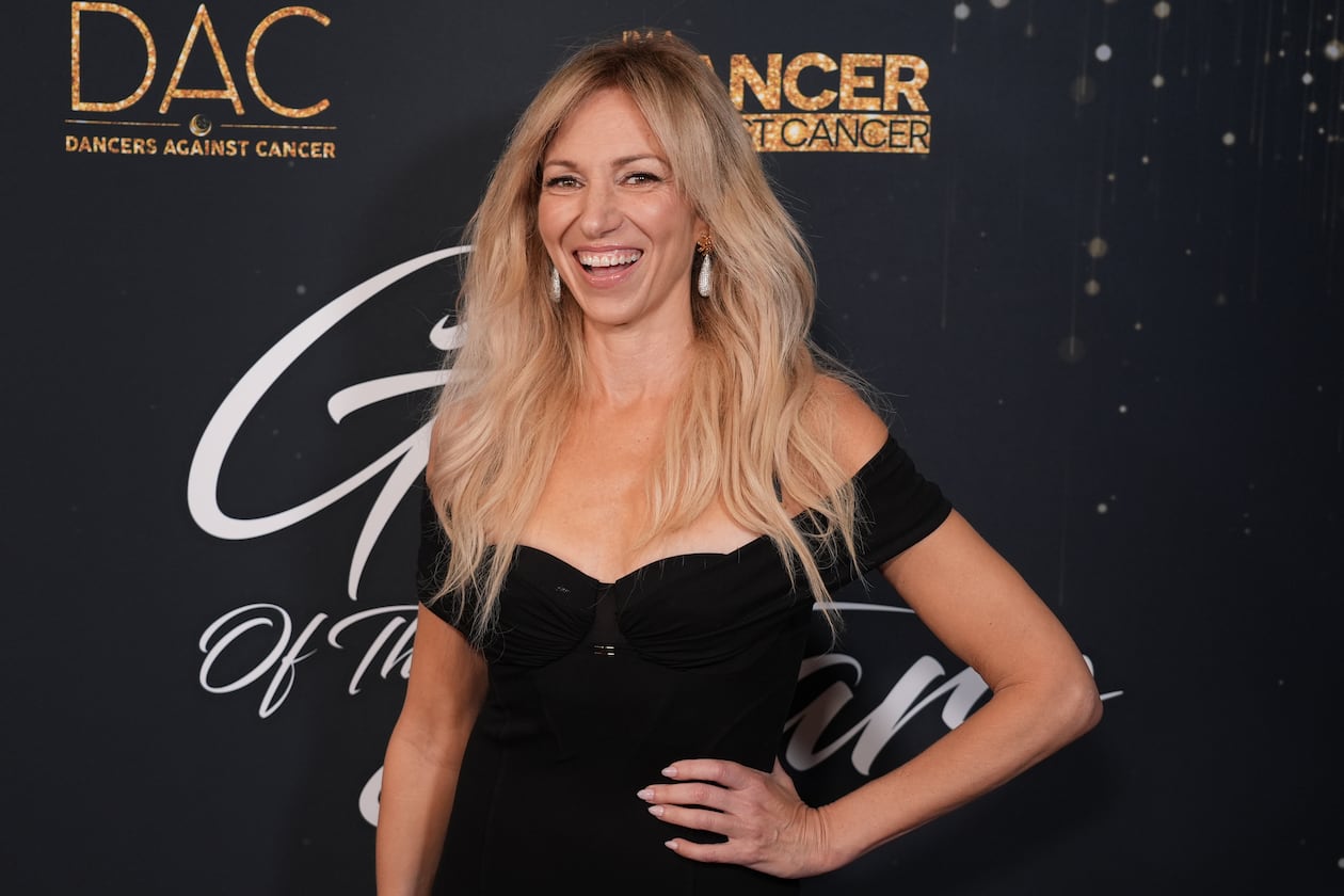 Debbie Gibson arrives at the Gala of the Stars benefit on Tuesday, Oct. 21, 2025, at The Beverly Hilton in Beverly Hills, Calif. (Chris Pizzello/AP)