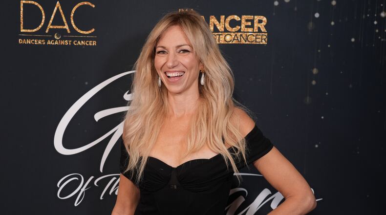 Debbie Gibson arrives at the Gala of the Stars benefit on Tuesday, Oct. 21, 2025, at The Beverly Hilton in Beverly Hills, Calif. (Chris Pizzello/AP)
