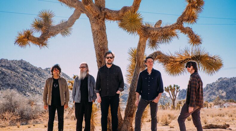 The Drive-By Truckers, led by Patterson Hood (center) and Mike Cooley (to immediate right of Hood), play the Tabernacle on Nov. 9. Courtesy of Big Hassel Media