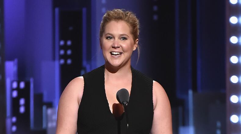 NEW YORK, NY - JUNE 10:  Amy Schumer presents an award onstage during the 72nd Annual Tony Awards at Radio City Music Hall on June 10, 2018 in New York City.  (Photo by Theo Wargo/Getty Images for Tony Awards Productions)