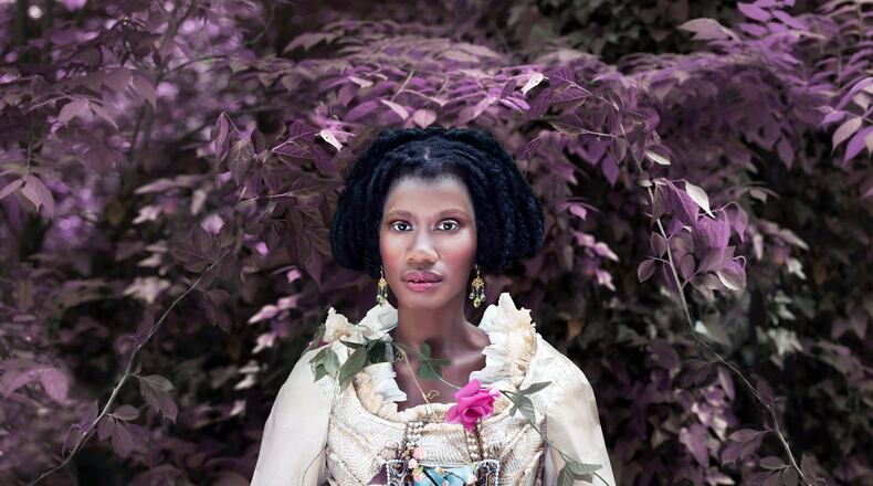 Work by Fabiola Jean-Louis is on display at the Spelman Museum of Fine Art. (Courtesy the artist and Alan Avery Art Company)