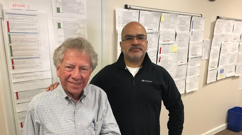 Hank Klibanoff and Dave Barasoain are the masterminds behind the "Buried Truths" podcast. CREDIT: Rodney Ho/rho@ajc.com