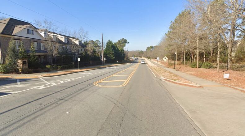 Milton has signed a contract for the Crabapple Streetscape Design. (Google Maps)