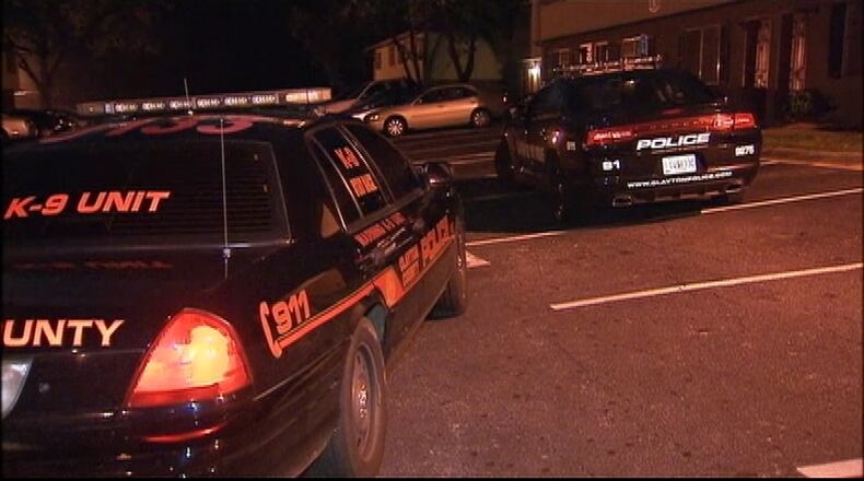 A teen was shot during an attempted robbery at Laurel Park Apartments near Riverdale in Clayton County early Tuesday, July 22, 2014. CHANNEL 2 ACTION NEWS