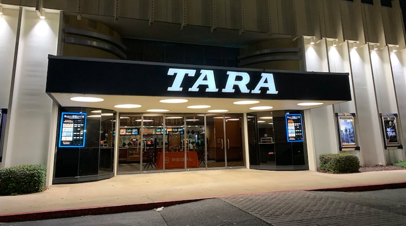Christopher Escobar and a team of investors in February 2023 have negotiated a lease to take over Tara Theatre, shuttered and abandoned by Regal Cinemas in November 2022. RODNEY HO/rho@ajc.com