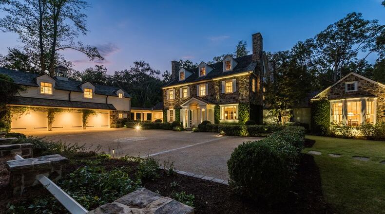 This Buckhead mansion, located at 1035 Nawench Drive, is on the market for $4,995,000.