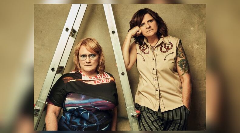 The Indigo Girls headline the Amplify Decatur Music Festival on Oct. 2.
Contributed by Lenz