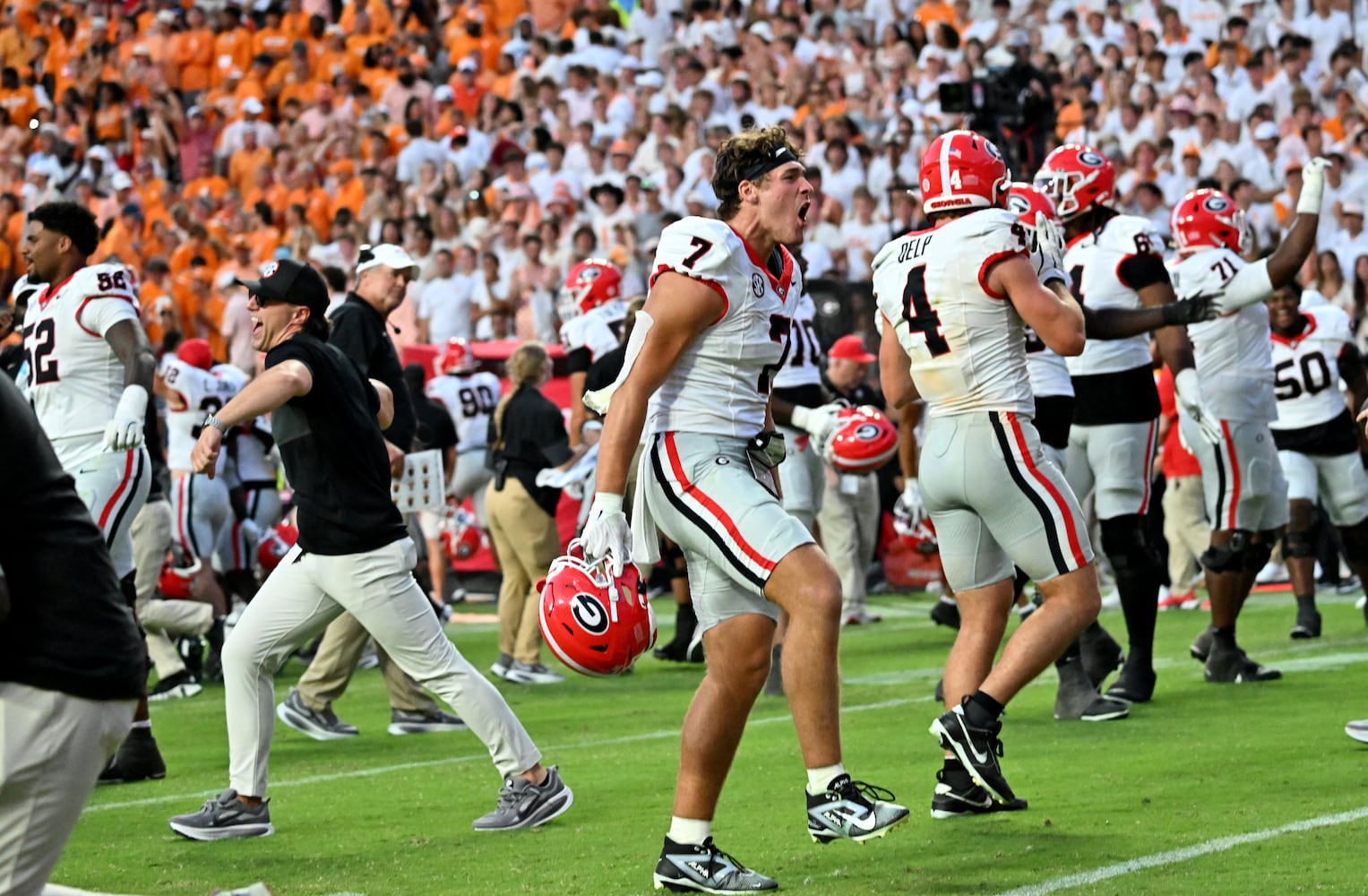 Georgia vs. Tennessee football