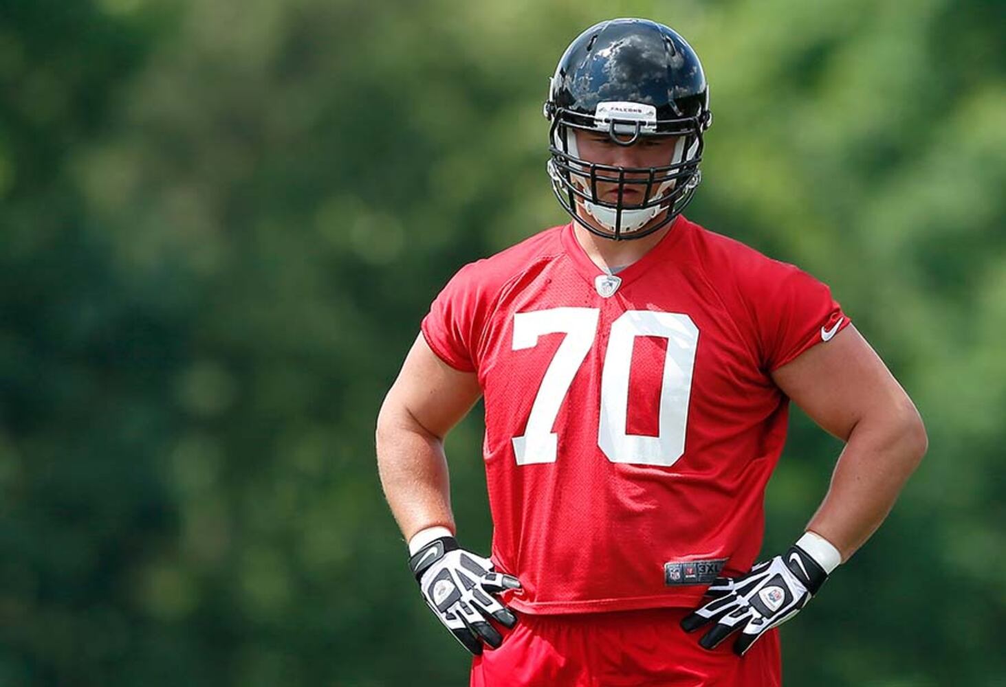 Rookie making an impact with Falcons