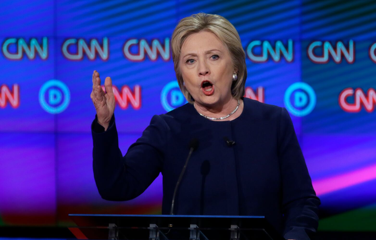 Democrat debate in Michigan