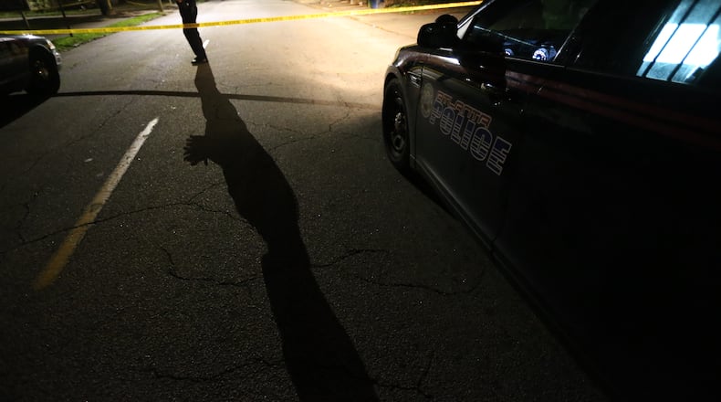 “It appears a dispute of some kind escalated to gunfire,” police spokesman Greg Lyon said. BEN GRAY / BGRAY@AJC.COM